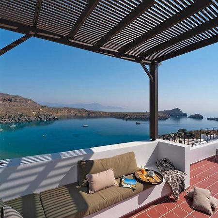Maris Lindos Suites & Apartments Eksteriør billede