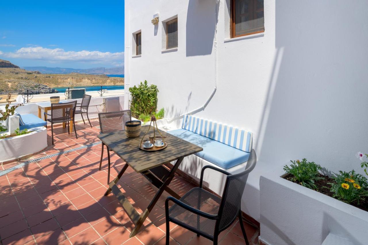 Maris Lindos Suites & Apartments Eksteriør billede