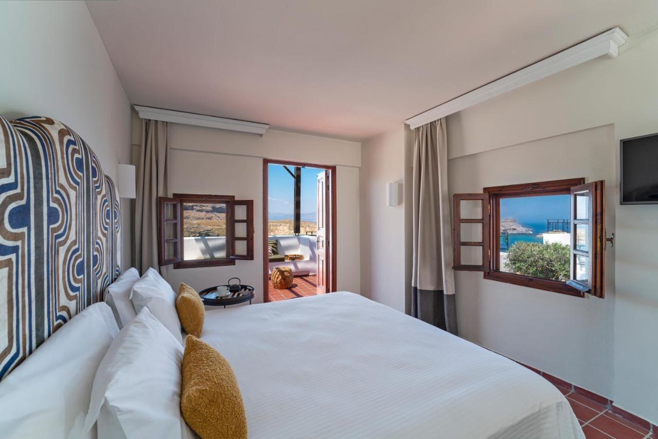 Maris Lindos Suites & Apartments Eksteriør billede