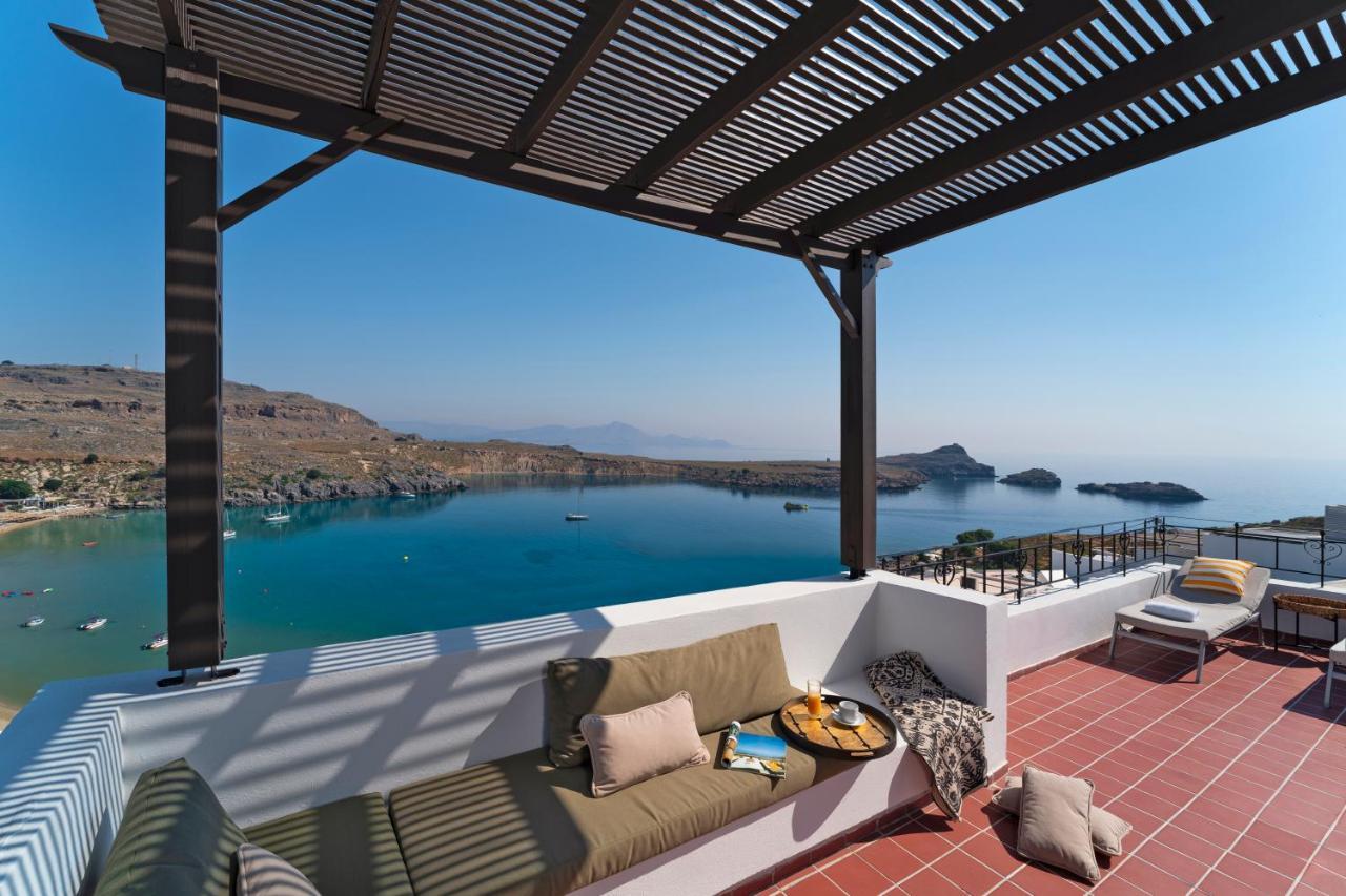 Maris Lindos Suites & Apartments Eksteriør billede