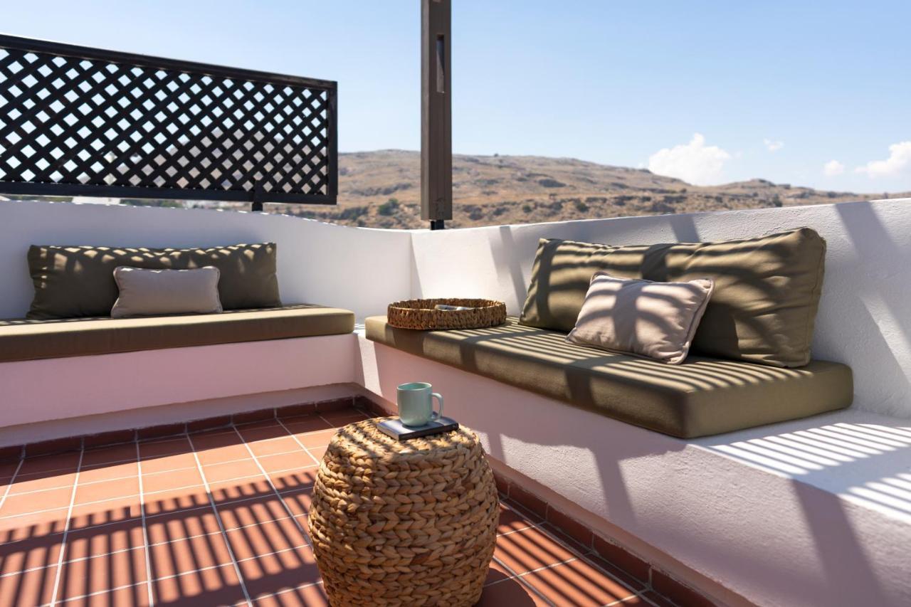 Maris Lindos Suites & Apartments Eksteriør billede