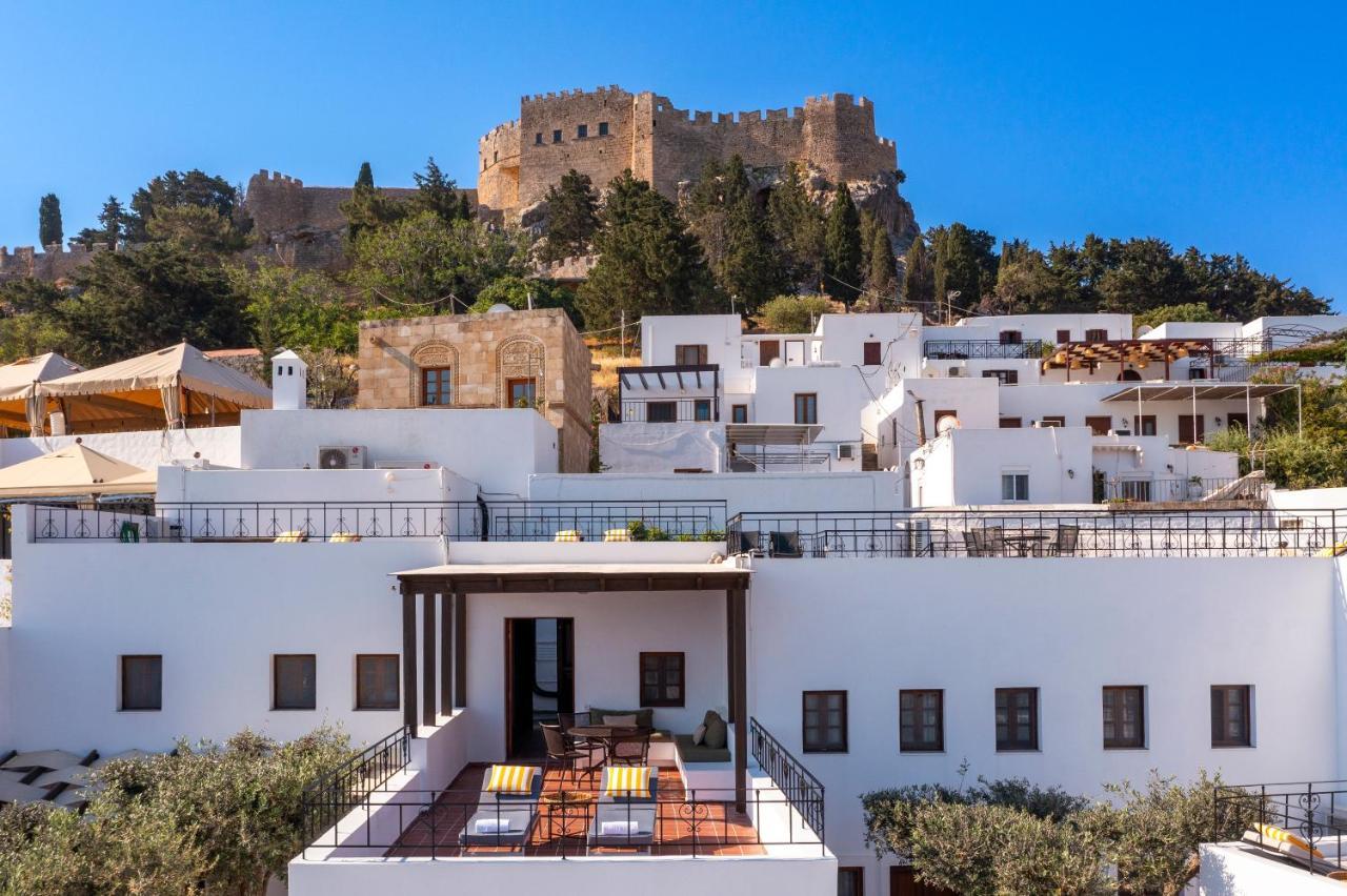 Maris Lindos Suites & Apartments Eksteriør billede