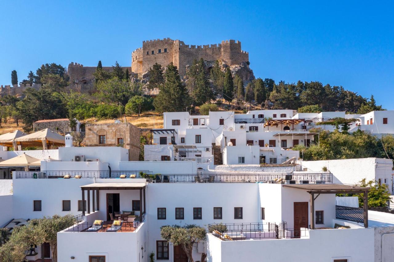 Maris Lindos Suites & Apartments Eksteriør billede