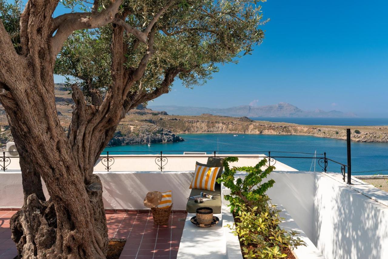 Maris Lindos Suites & Apartments Eksteriør billede
