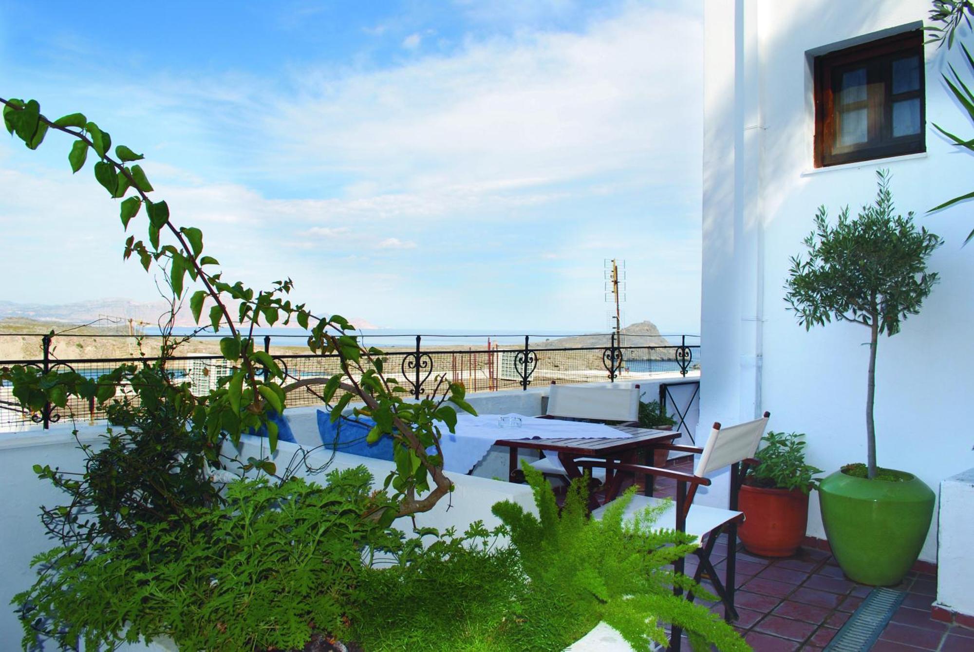 Maris Lindos Suites & Apartments Eksteriør billede