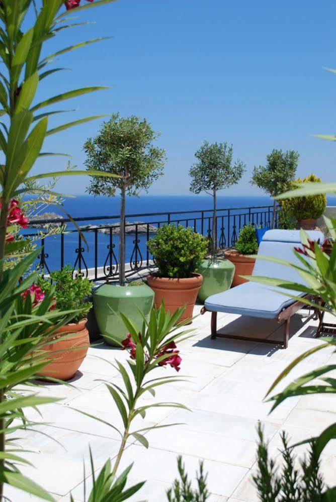 Maris Lindos Suites & Apartments Eksteriør billede